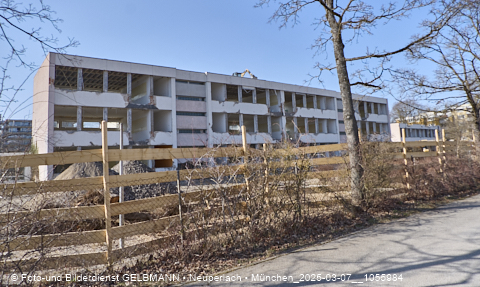 07.03.2025 - Baustelle zur Grundschule am Karl-Marx-Ring in Neuperlach