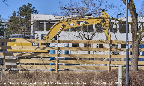 08.03.2025 - Baustelle zur Grundschule am Karl-Marx-Ring in Neuperlach