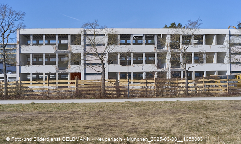 08.03.2025 - Baustelle zur Grundschule am Karl-Marx-Ring in Neuperlach