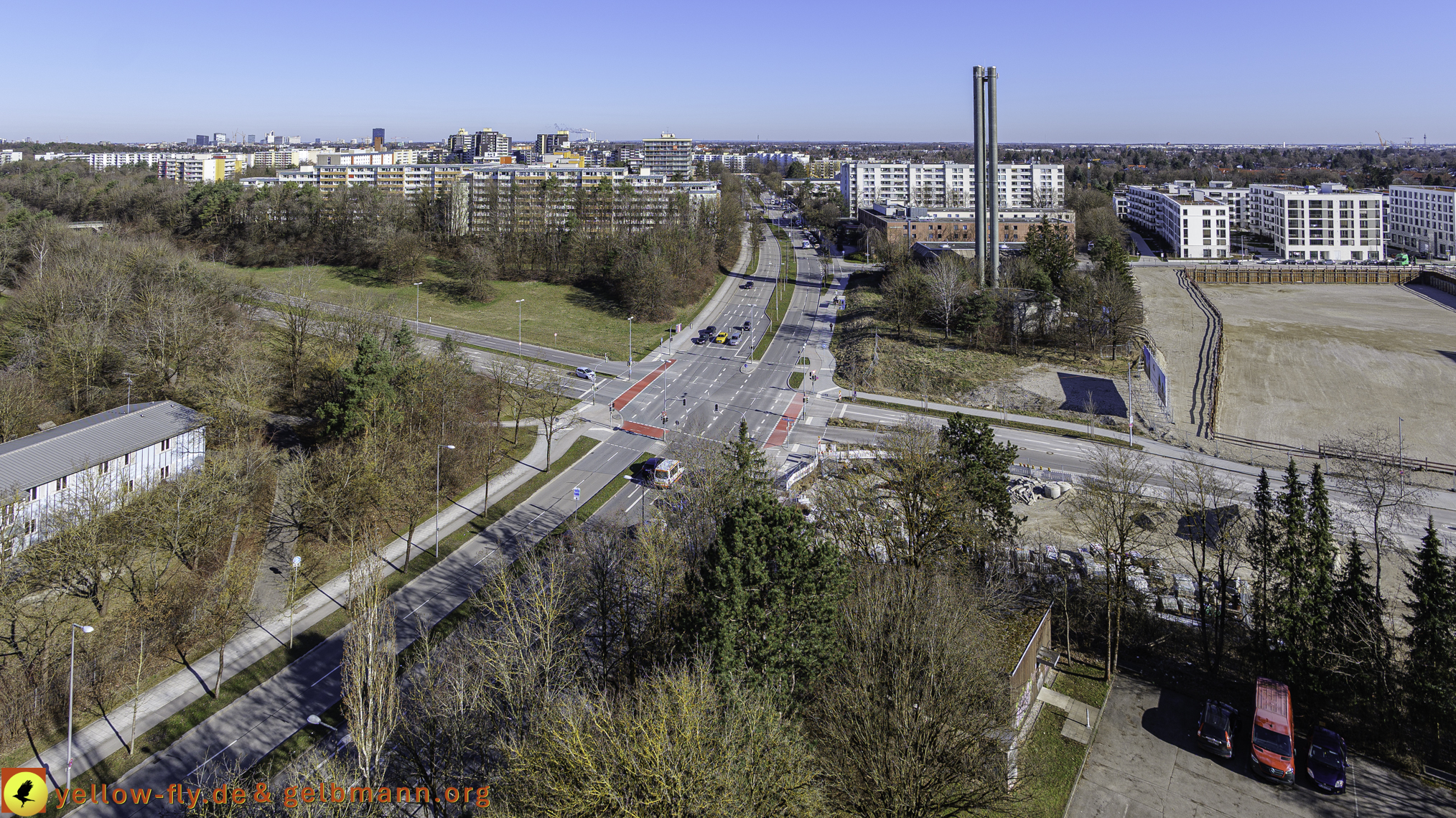 18.03.2025 - Alexisquartier am Karl-Marx-Ring und Marx-Zentrum in Neuperlach