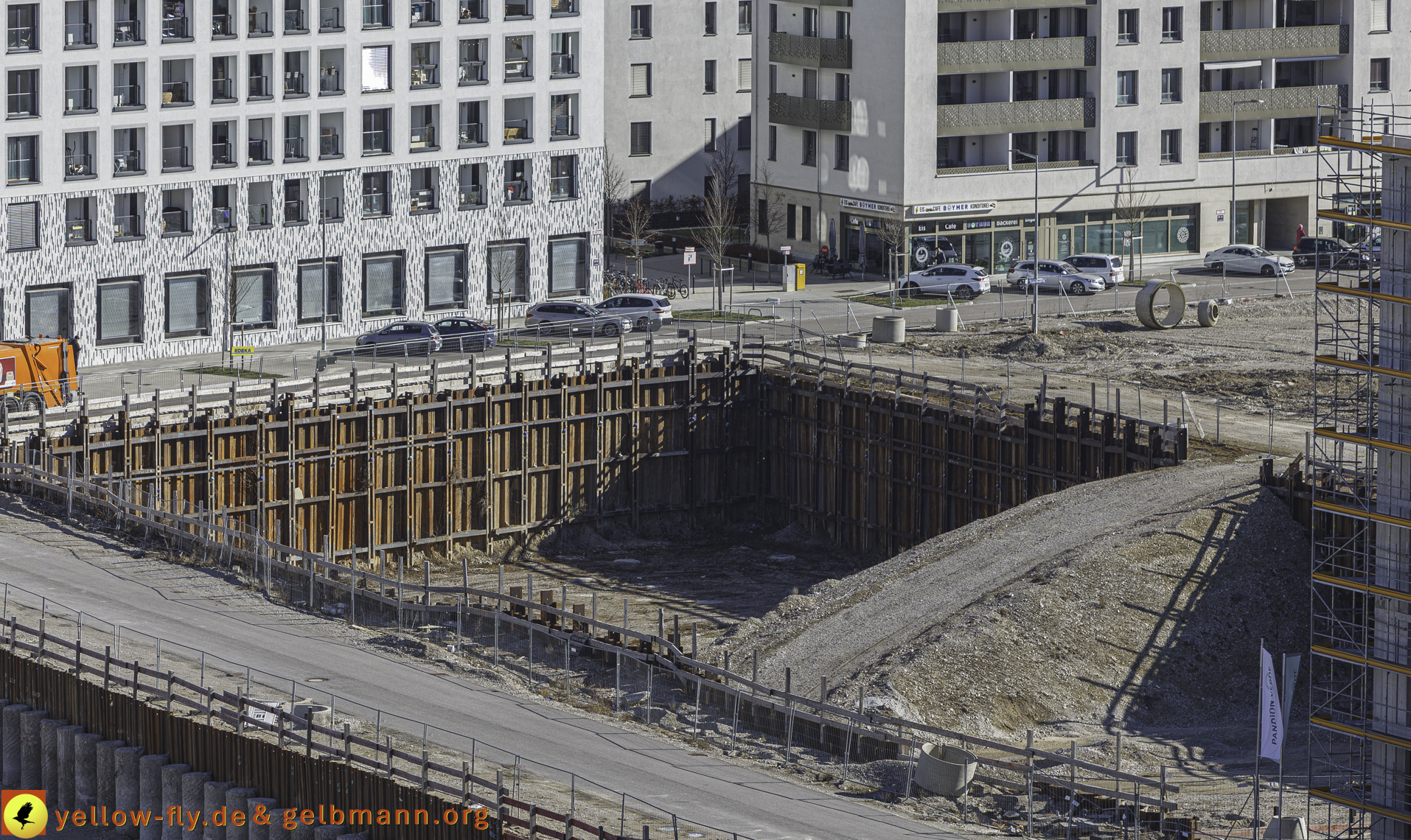 18.03.2025 - Alexisquartier am Karl-Marx-Ring und Marx-Zentrum in Neuperlach