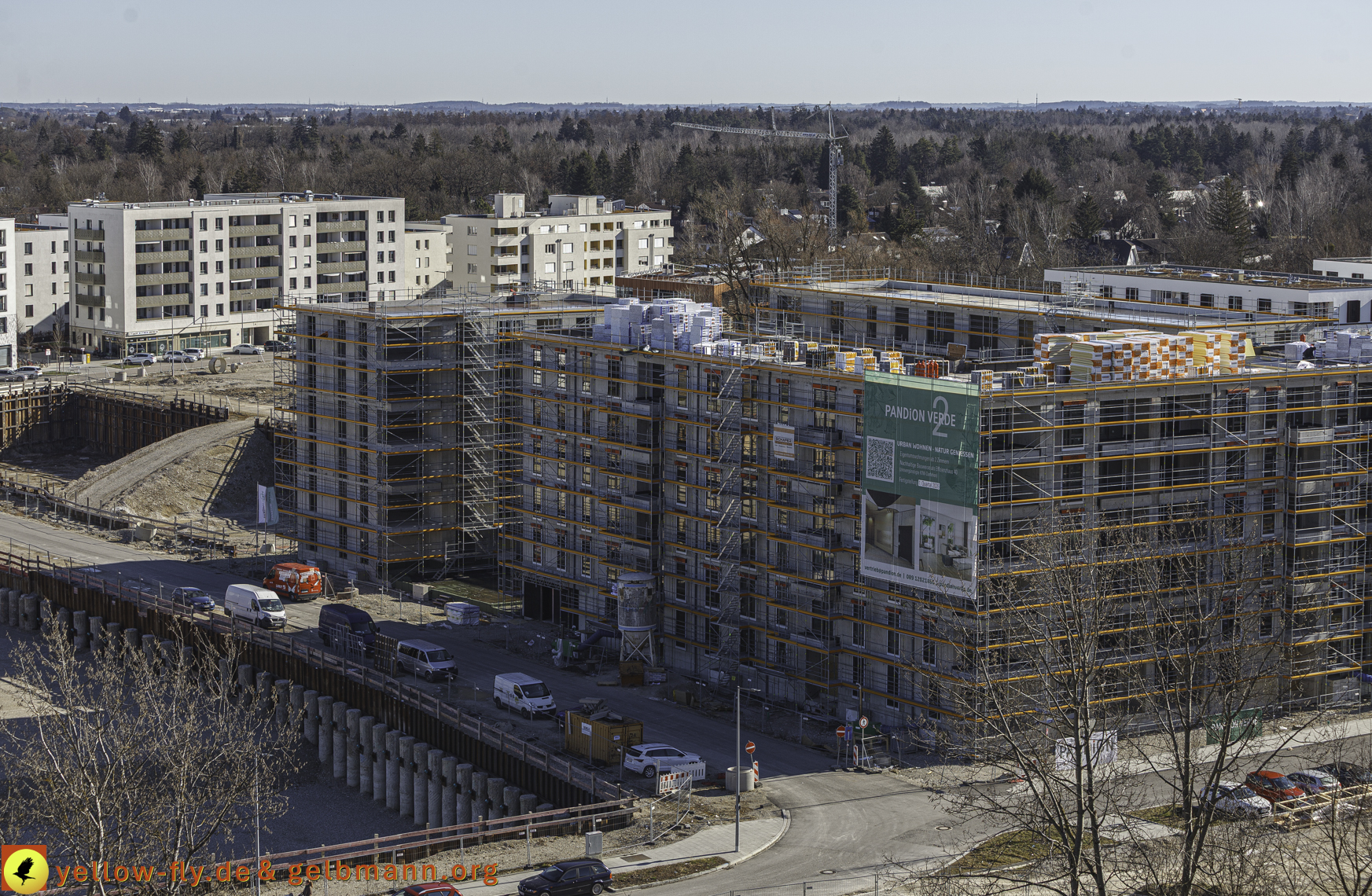 18.03.2025 - Alexisquartier am Karl-Marx-Ring und Marx-Zentrum in Neuperlach