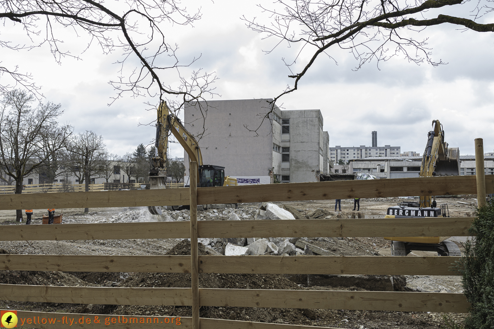 25.03.2025 - Abriss der Grundschule am Karl-Marx-Ring