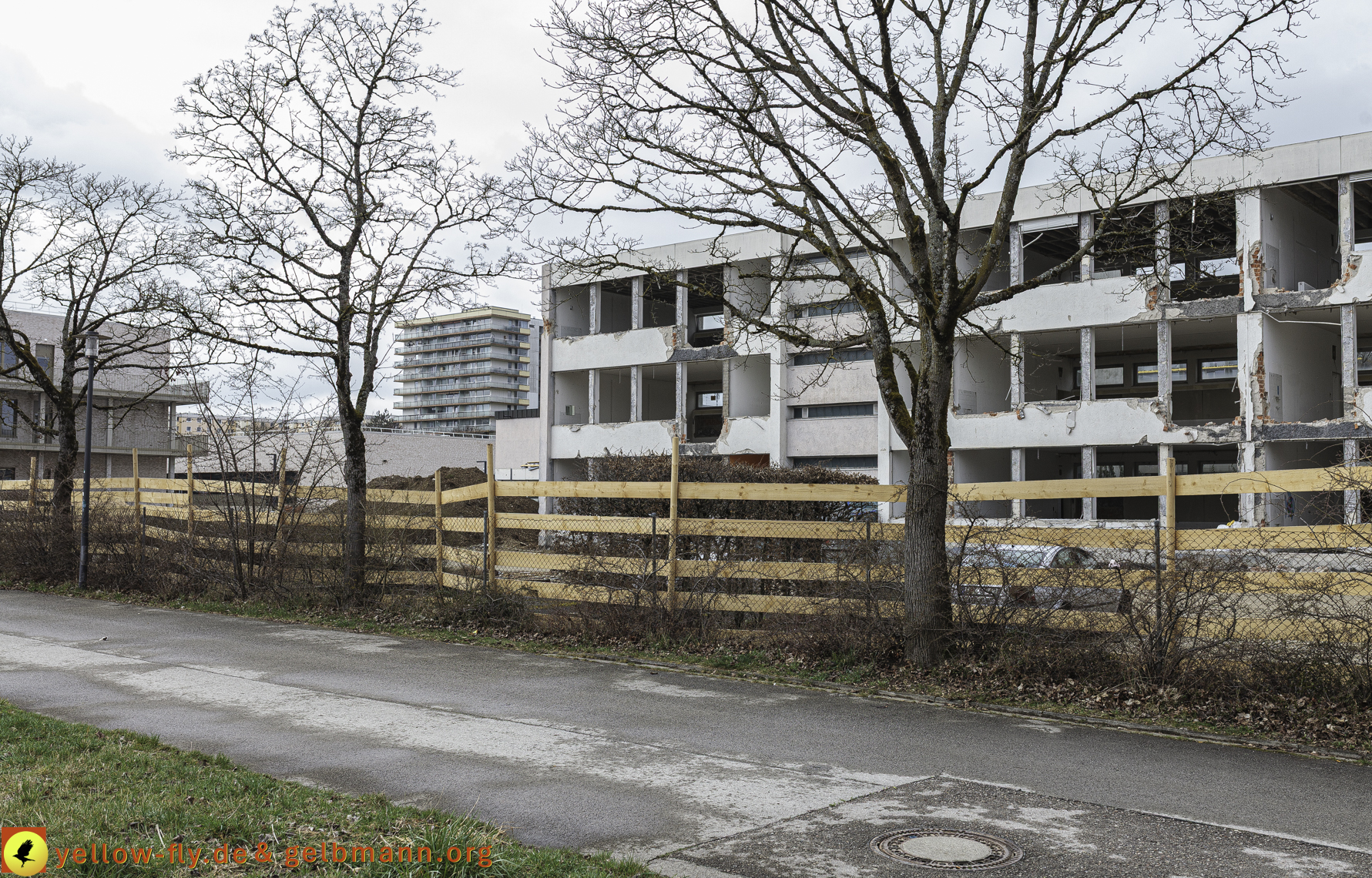 25.03.2025 - Abriss der Grundschule am Karl-Marx-Ring