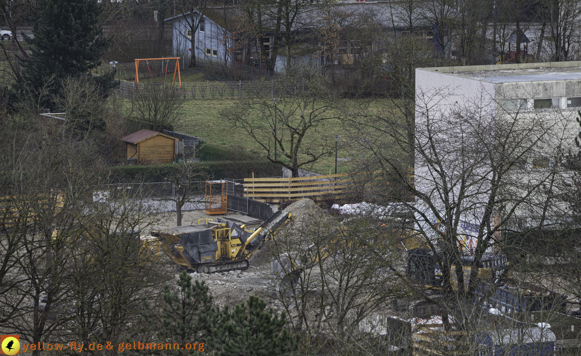 25.03.2025 - Abriss der Grundschule am Karl-Marx-Ring