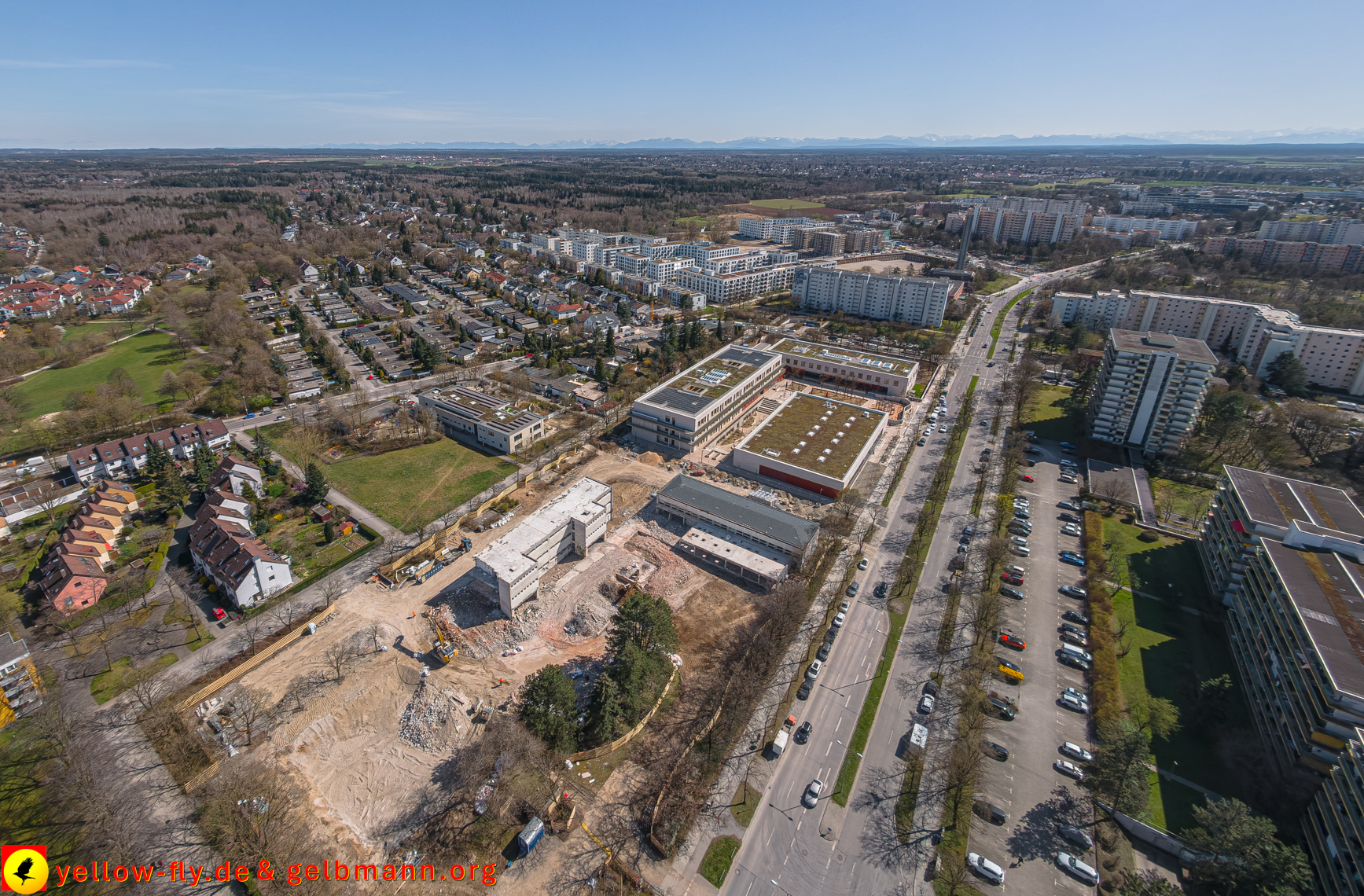 07.04.2025 - Baustelle zum Abriss der Grundschule