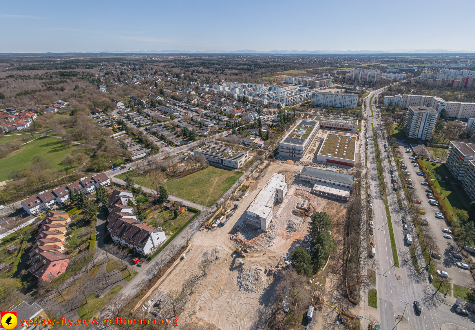 07.04.2025 - Baustelle zum Abriss der Grundschule