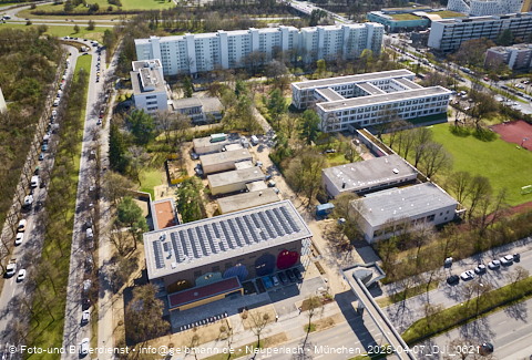 07.04.2025 - Münchner Wohnen am Karl-Marx-Ring 11-21 in Neuperlach