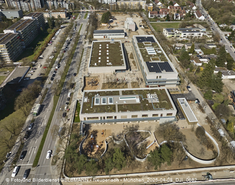 08.04.2025 - Baustelle zur Grundschule am Karl-Marx-Ring in Neuperlach