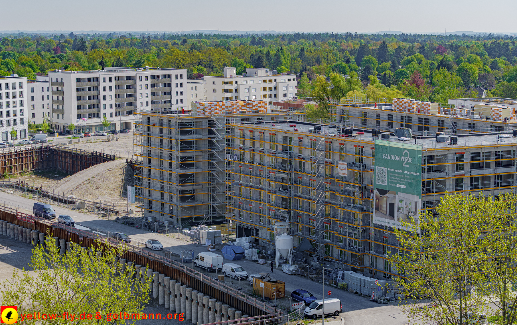 28.04.2025 - DEMOS-Baustelle und BayernHeim-Baustelle Alexisquartier