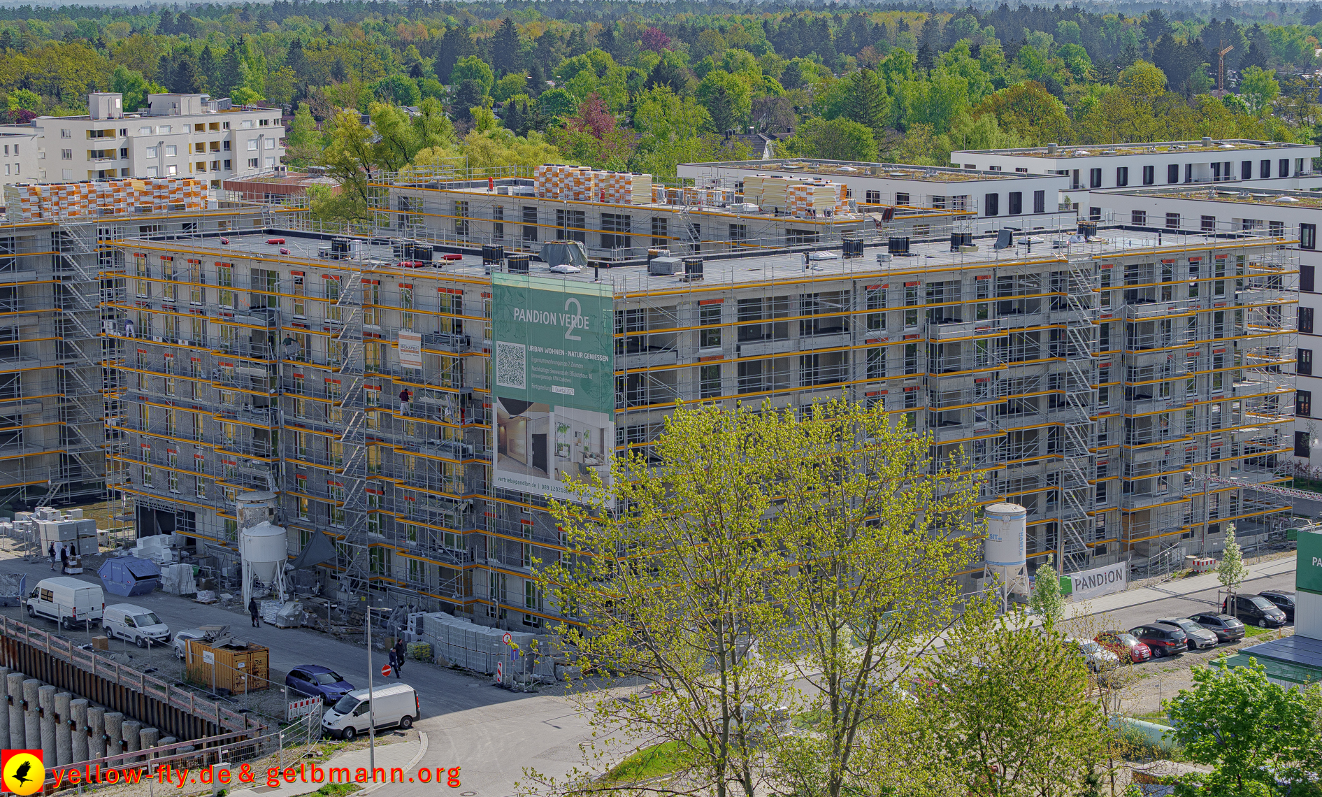 28.04.2025 - DEMOS-Baustelle und BayernHeim-Baustelle Alexisquartier