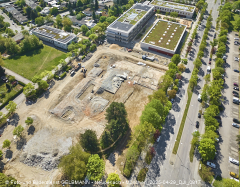 29.04.2025 - Baustelle zur Grundschule am Karl-Marx-Ring in Neuperlach