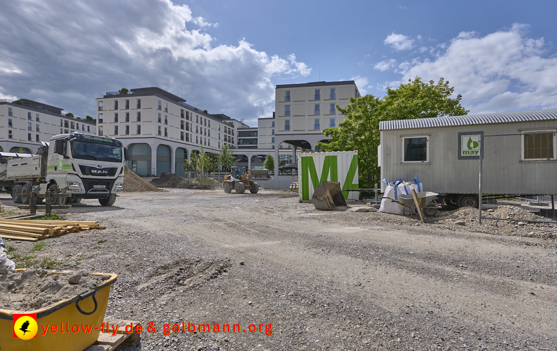 15.05.2025 - Baustelle im Innenraum vom Perlach Plaza