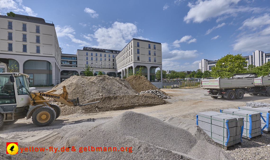 15.05.2025 - Baustelle im Innenraum vom Perlach Plaza