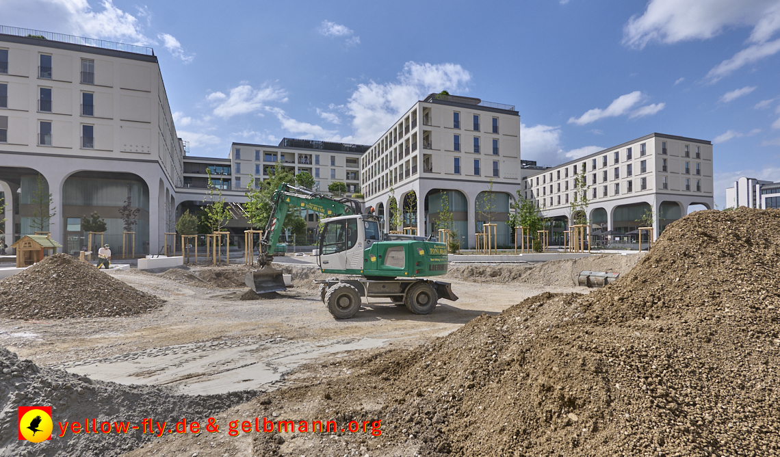 15.05.2025 - Baustelle im Innenraum vom Perlach Plaza