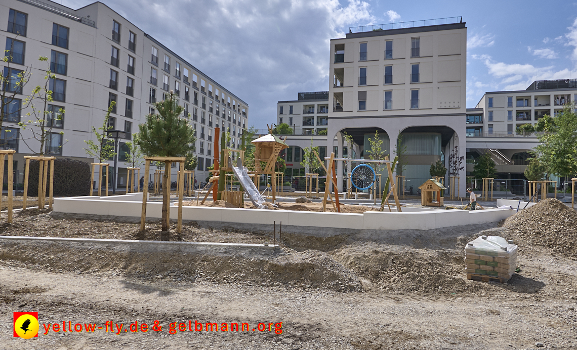 15.05.2025 - Baustelle im Innenraum vom Perlach Plaza