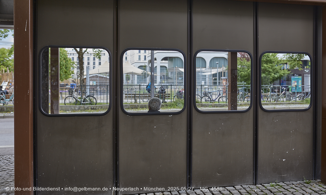 27.05.2025 - Bauarbeiten an den Freiflächen vom Perlach Plaza 