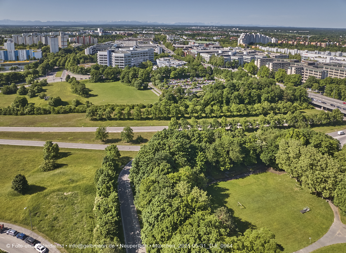 30.05.2025 - Blick über die Ständler zum Wohnring Neuperlach