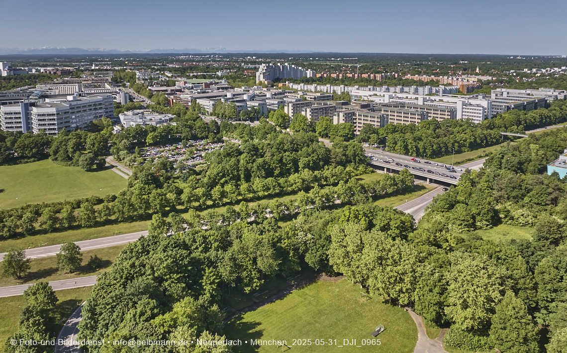 30.05.2025 - Blick über die Ständler zum Wohnring Neuperlach