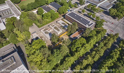 30.05.2025 - Abrissbaustelle Kindergarten an der Heinrich-Wieland-Strasse in Neuperlach