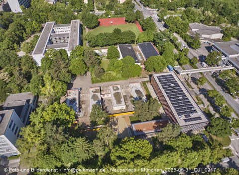 30.05.2025 - Abrissbaustelle Kindergarten an der Heinrich-Wieland-Strasse in Neuperlach