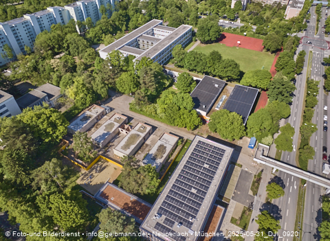 30.05.2025 - Abrissbaustelle Kindergarten an der Heinrich-Wieland-Strasse in Neuperlach