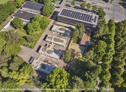 30.05.2025 - Abrissbaustelle Kindergarten an der Heinrich-Wieland-Strasse in Neuperlach