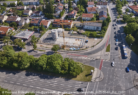 31.05.2025 - Baustelle MONACO an der Heinrich-Wieland-Strasse in Neuperlach