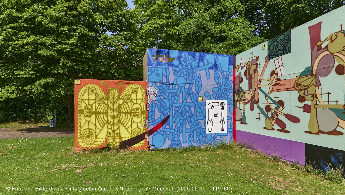 13.06.2025 - MURALARUM - Kunst am Karl-Marx-Ring in Neuperlach