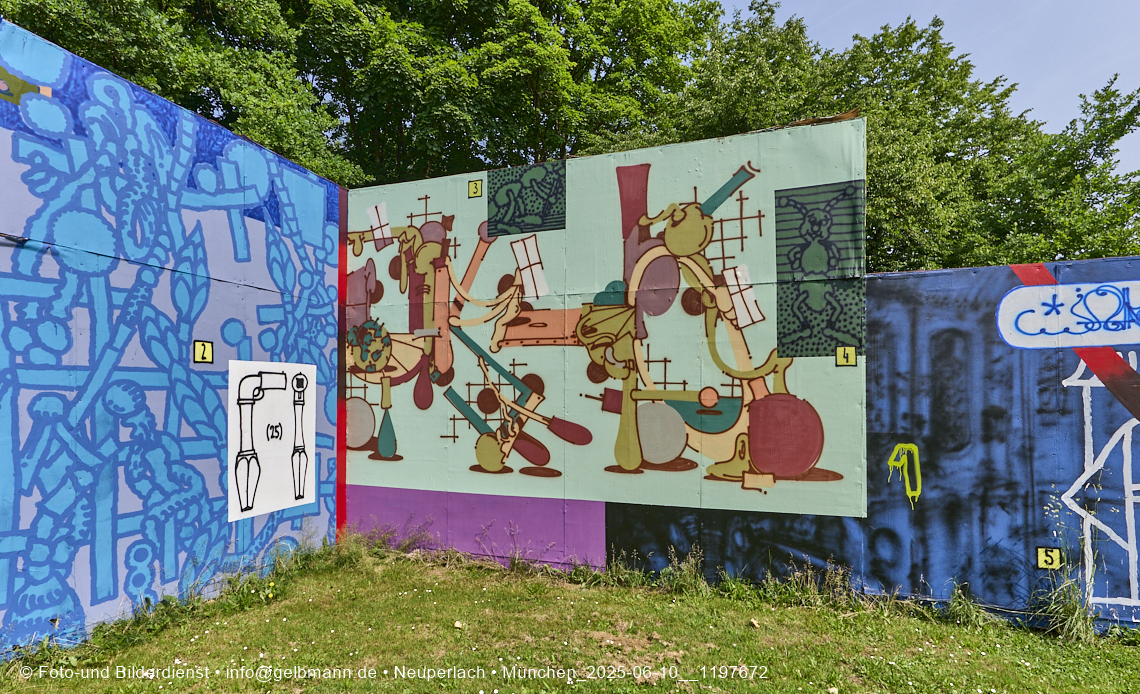 13.06.2025 - MURALARUM - Kunst am Karl-Marx-Ring in Neuperlach