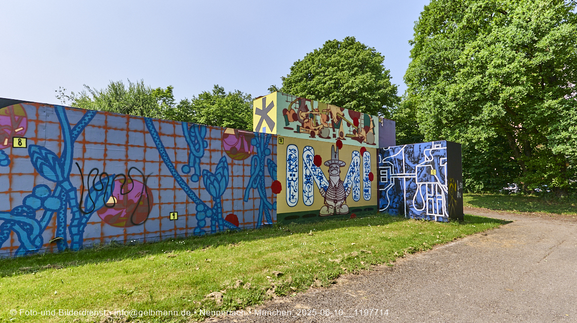 13.06.2025 - MURALARUM - Kunst am Karl-Marx-Ring in Neuperlach