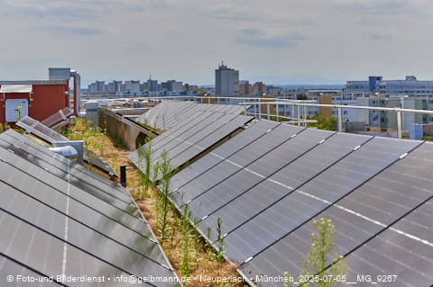 05.07.2025 - Dachbegehung mit der Münchner Wohnen am Karl-Marx-Ring 11-21 in Neuperlach