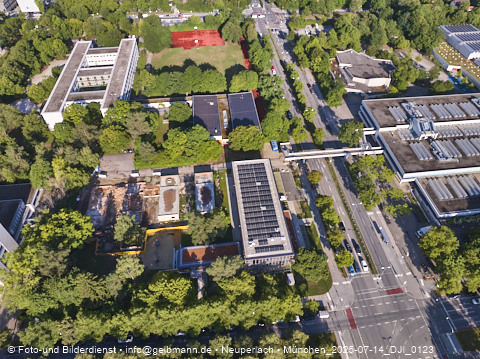 14.07.2025 - Abrissarbeiten des alten Kindergartens an der Heinrich-Wieland-Straße 3 in Neuperlach