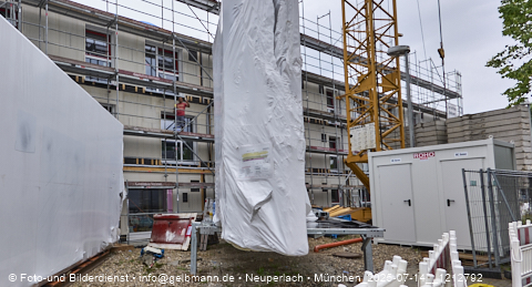 14.07.2025 - Baustelle MONACO an der Heinrich-Wieland-Strasse in Neuperlach