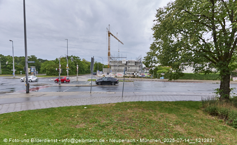 14.07.2025 - Baustelle MONACO an der Heinrich-Wieland-Strasse in Neuperlach