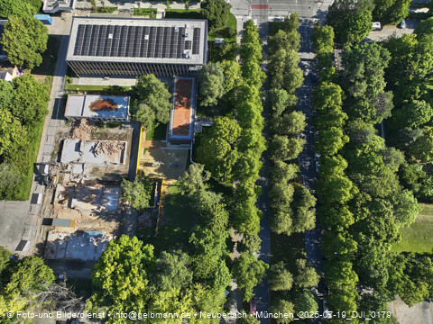 19.07.2022 - Abriss des alten Kindergartens an der Heinrich-Wieland-Straße in Neuperlach