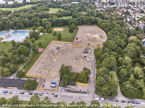 30.07.2025 - Geothermie Baustelle in Berg am Laim und Ostpark