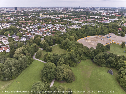 30.07.2025 - Geothermie Baustelle in Berg am Laim und Ostpark