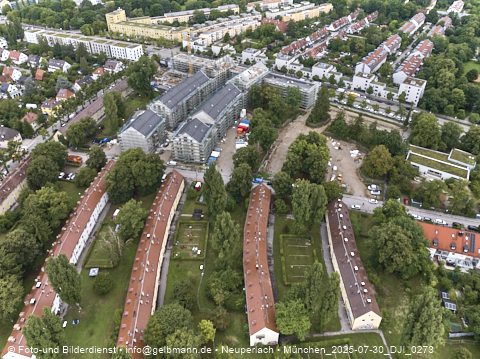 30.07.2025 - Baustelle Maikäfersiedlung in Berg am Laim