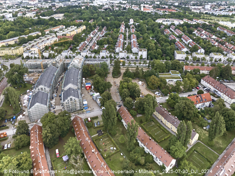30.07.2025 - Baustelle Maikäfersiedlung in Berg am Laim