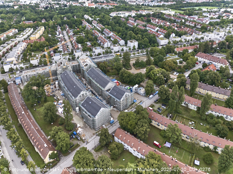 30.07.2025 - Baustelle Maikäfersiedlung in Berg am Laim