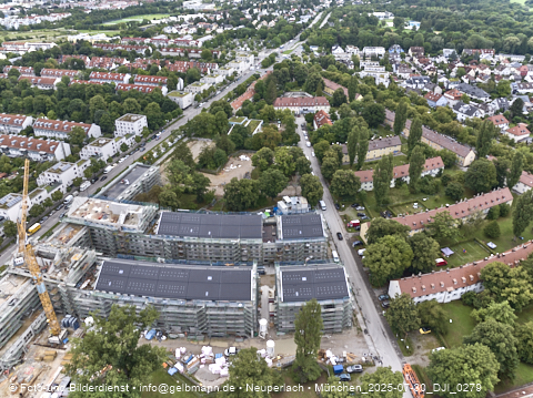 30.07.2025 - Baustelle Maikäfersiedlung in Berg am Laim