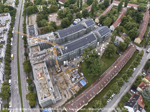 30.07.2025 - Baustelle Maikäfersiedlung in Berg am Laim