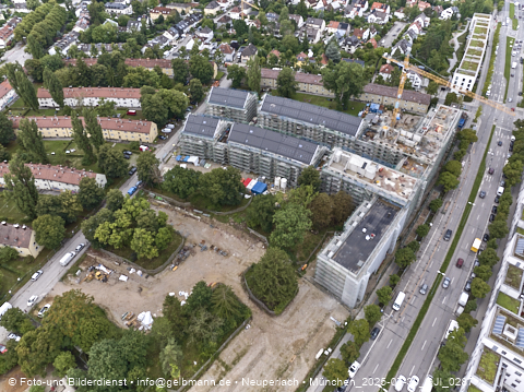 30.07.2025 - Baustelle Maikäfersiedlung in Berg am Laim