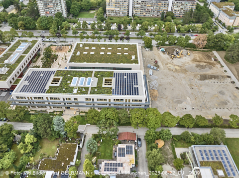 22.08.2025 - Baustelle zur Grundschule am Karl-Marx-Ring in Neuperlach