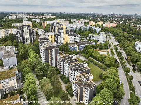 22.08.2025 - Marx-Zentrum und Karl-Marx-Ring 52-62 in Neuperlach