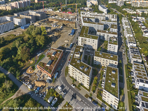 02.10.2025 - Baustelle BayernHeim und DEMOS im Alexisquartier
