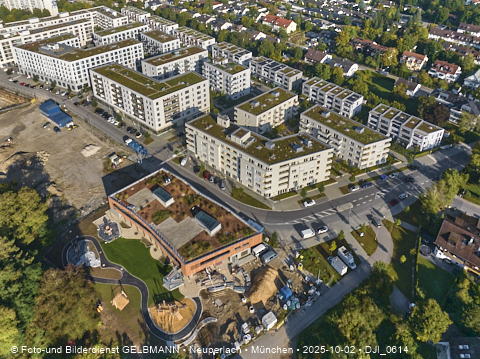 02.10.2025 - Baustelle BayernHeim und DEMOS im Alexisquartier