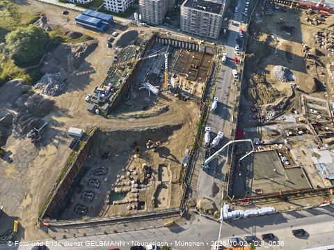 02.10.2025 - Baustelle BayernHeim und DEMOS im Alexisquartier
