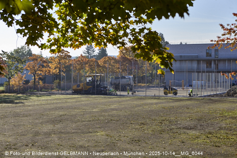 14.10.2025 - Baustelle zur Grundschule am Karl-Marx-Ring in Neuperlach